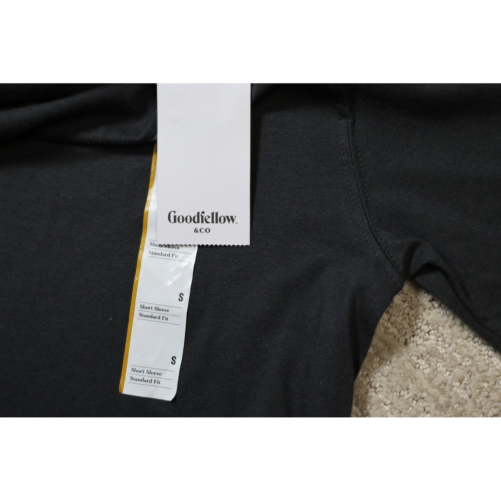 Goodfellow & Co Mens Live Fast Moto Club Graphic T-Shirt Charcoal Gray Small NWT - Picture 4 of 7